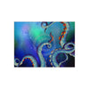 Octopus Tentacles Nebula Stars Art Ceramic Photo Tile 6 × 8 / Matte Home Decor
