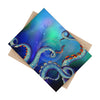 Octopus Tentacles Nebula Stars Art Ceramic Photo Tile Home Decor