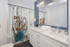 Octopus Tentacles Vintage Map Chic Shower Curtain Home Decor