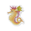 Orange Magenta Seahorse Art Die-Cut Magnets 3 X / 1 Pc Home Decor