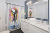 Orca Killer Whale Watercolor Shower Curtain Home Decor