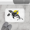 Orca Whale Cute Sun Tribal Ink Art Bath Mat Home Decor