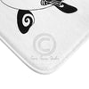 Orca Whale Cute Sun Tribal Ink Art Bath Mat Home Decor