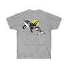 Orca Whale Cute Sun Tribal Ink Art Ultra Cotton Tee Sport Grey / S T-Shirt