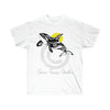 Orca Whale Cute Sun Tribal Ink Art Ultra Cotton Tee White / S T-Shirt