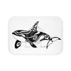 Orca Whale Cute Tribal Ink Art Bath Mat 24 × 17 Home Decor