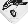 Orca Whale Cute Tribal Ink Art Bath Mat Home Decor