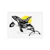 Orca Whale Cute Tribal Ink Art Ceramic Photo Tile Home Decor