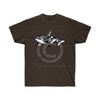 Orca Whale Cute Tribal Ink Art Dark Unisex Ultra Cotton Tee Chocolate / S T-Shirt