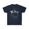 Orca Whale Cute Tribal Ink Art Dark Unisex Ultra Cotton Tee Navy / S T-Shirt