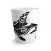 Orca Whale Cute Tribal Ink Art Latte Mug Mug