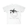 Orca Whale Cute Tribal Ink Art Ultra Cotton Tee White / S T-Shirt