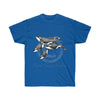 Orca Whale Pod Family Love Watercolor Art Dark Unisex Ultra Cotton Tee Royal / S T-Shirt