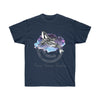 Orca Whale Purple Color Ink Art Dark Unisex Ultra Cotton Tee Navy / S T-Shirt