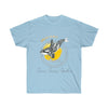 Orca Whale Spirit Tribal Tattoo Yellow Ink Ultra Cotton Tee Light Blue / S T-Shirt