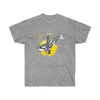 Orca Whale Spirit Tribal Tattoo Yellow Ink Ultra Cotton Tee Sport Grey / S T-Shirt