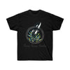 Orca Whale Tribal Doodle Colorful Ink Art Dark Unisex Ultra Cotton Tee Black / S T-Shirt