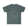 Orca Whale Tribal Doodle Teal Ink Art Dark Unisex Ultra Cotton Tee T-Shirt