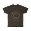 Orca Whale Tribal Doodle Teal Ink Art Dark Unisex Ultra Cotton Tee T-Shirt