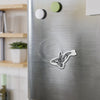 Orca Whale Tribal Tattoo Black Ink Art Die-Cut Magnets Home Decor