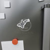 Orca Whale Tribal Tattoo Black Ink Art Die-Cut Magnets Home Decor