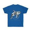 Orca Whale Tribal Tattoo Doodle Blue Black Ink Art Dark Unisex Ultra Cotton Tee Royal / S T-Shirt