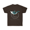 Orca Whale Tribal Tattoo Teal Breach Ink Art Dark Unisex Ultra Cotton Tee Chocolate / S T-Shirt