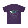 Orca Whale Tribal Tattoo Teal Breach Ink Art Dark Unisex Ultra Cotton Tee Purple / S T-Shirt