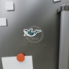 Orca Whale Tribal Tattoo Teal Breach Ink Art Die-Cut Magnets Home Decor