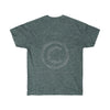 Orca Whales Teal Sun Ink Art Dark Unisex Ultra Cotton Tee T-Shirt