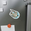 Peregrine Falcon In Flight Art Die-Cut Magnets Home Decor