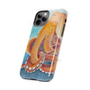 Red Pacific Octopus Watercolor Ink Art Mate Tough Phone Cases Case