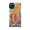 Red Pacific Octopus Watercolor Ink Art Mate Tough Phone Cases Case