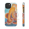 Red Pacific Octopus Watercolor Ink Art Mate Tough Phone Cases Iphone 14 Case