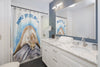 Relaxing Sea Lion Watercolor Art Shower Curtains Home Decor