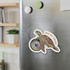 Save Sea Turtles Art Die-Cut Magnets Home Decor