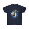Save The Bees! Watercolor Ink Splash Art Dark Unisex Ultra Cotton Tee Navy / S T-Shirt