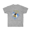 Save The Bees! Watercolor Ink Splash Art Ultra Cotton Tee Sport Grey / S T-Shirt