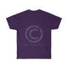 Sea Turtle Blue Purple Ink Watercolor Art Dark Unisex Ultra Cotton Tee T-Shirt