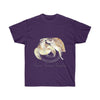 Sea Turtles Love Watercolor Art Dark Unisex Ultra Cotton Tee Purple / S T-Shirt