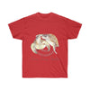 Sea Turtles Love Watercolor Art Dark Unisex Ultra Cotton Tee Red / S T-Shirt