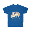 Sea Turtles Love Watercolor Art Dark Unisex Ultra Cotton Tee Royal / S T-Shirt
