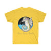 Seahorse Bat Whimsical Fantasy Ink Art Ultra Cotton Tee Daisy / S T-Shirt