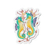 Seahorses And The Algae Kelp Watercolor Art Die-Cut Magnets 5 X / 1 Pc Home Decor