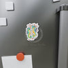 Seahorses And The Algae Kelp Watercolor Art Die-Cut Magnets Home Decor