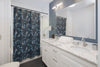 Seahorses Starfish Pattern Shower Curtain Home Decor