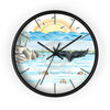 Shelter Point Pacific Beach Summer Art Wall Clock Black / 10 Home Decor