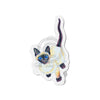 Siamese Kitten Watercolor Die-Cut Magnets 3 X / 1 Pc Home Decor