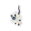 Siamese Kitten Watercolor Die-Cut Magnets 5 X / 1 Pc Home Decor