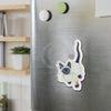 Siamese Kitten Watercolor Die-Cut Magnets Home Decor